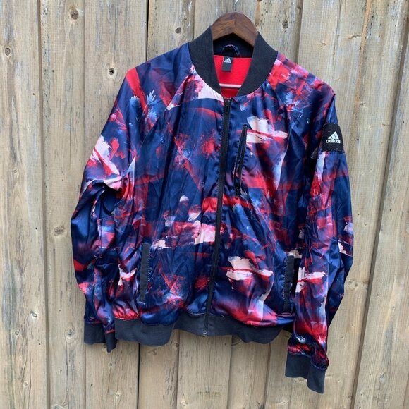 2016 Adidas Multicolor Bomber Jacket - Picture 5 of 7